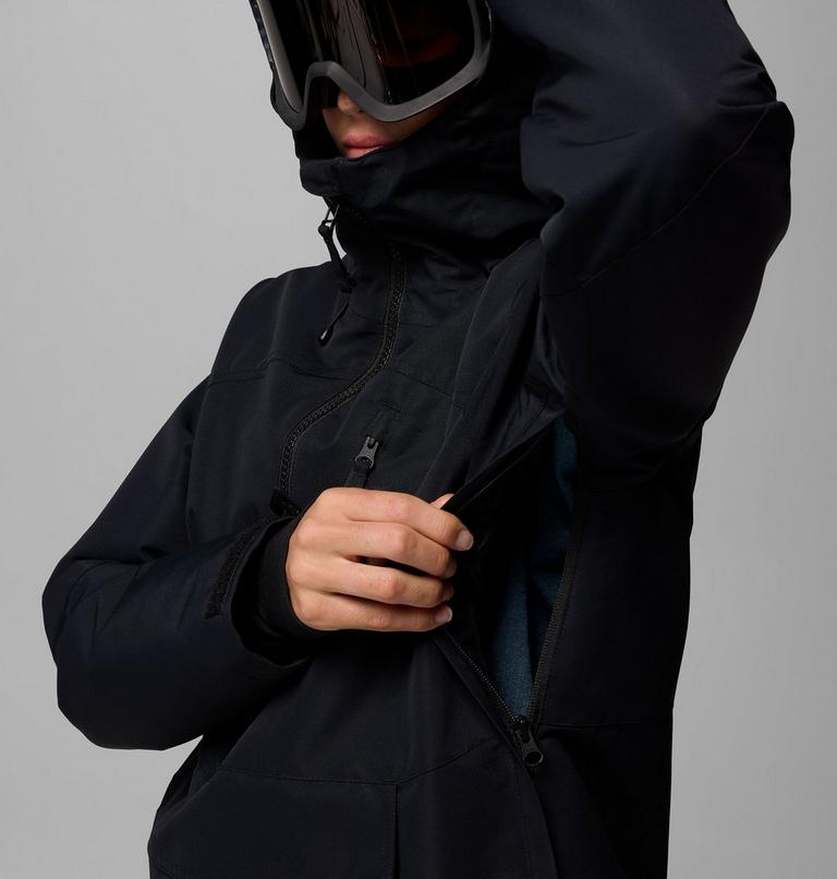 Anorak de esquí aislante e impermeable Coreshot para mujer, Color: Black, image 7