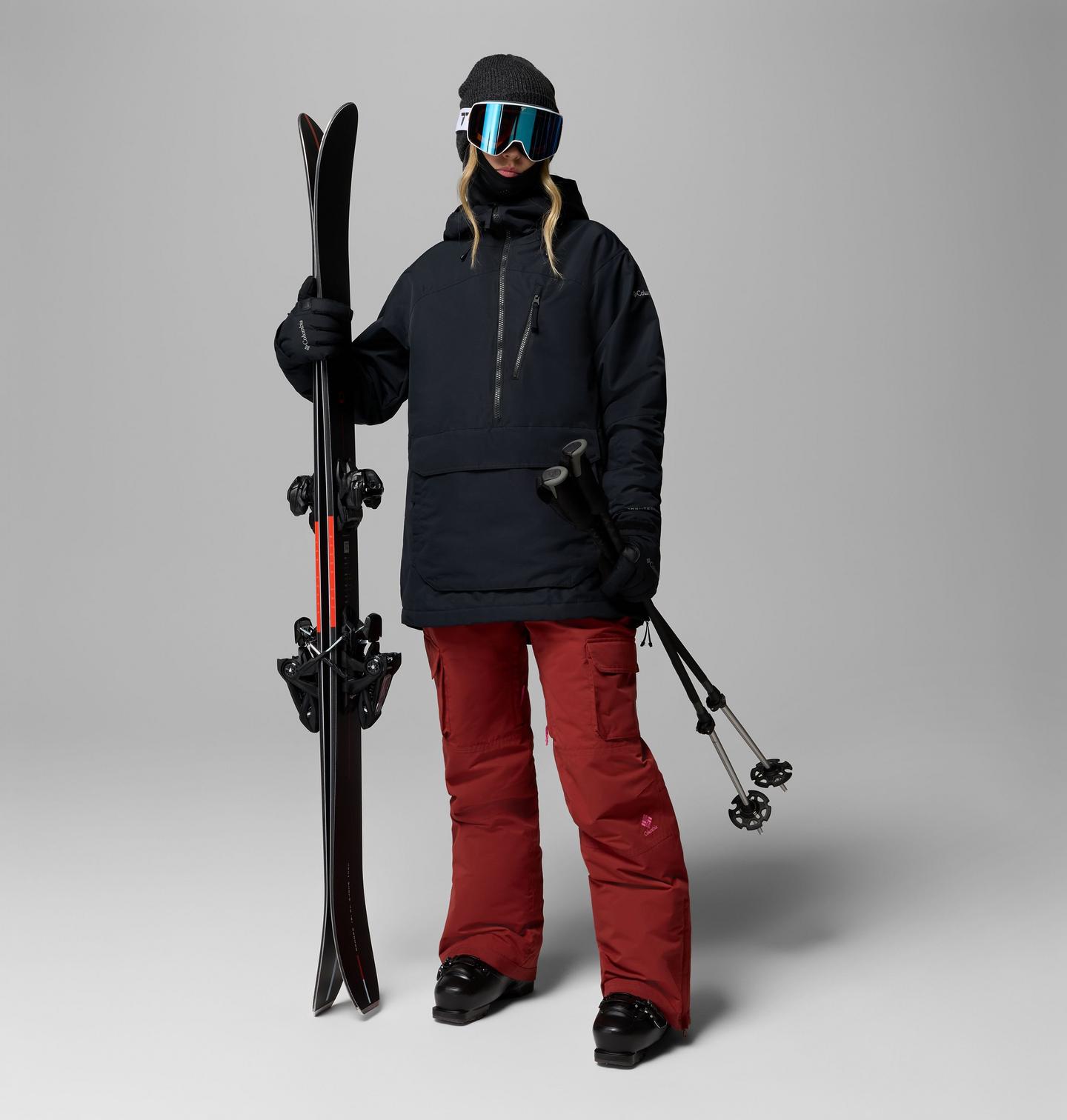 Женская куртка Columbia Coreshot Anorak, цвет: Чёрный — фото 2