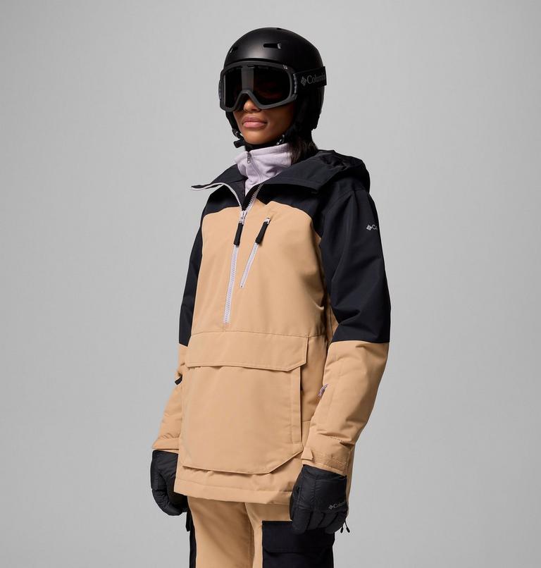 Anorak de esquí aislante e impermeable Coreshot para mujer, Color: Canoe, Black, image 4
