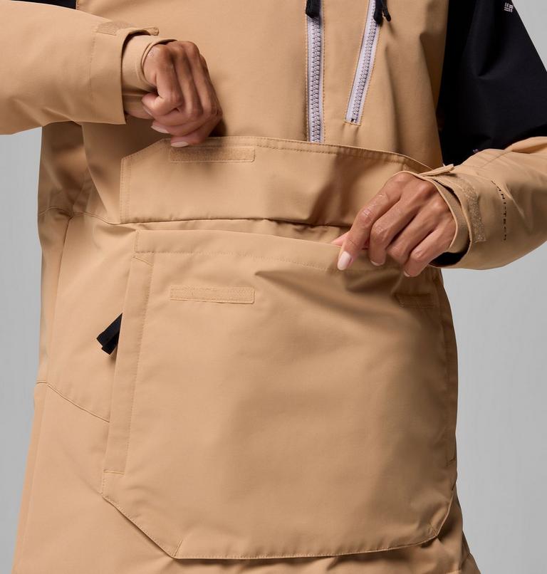 Anorak de esquí aislante e impermeable Coreshot para mujer, Color: Canoe, Black, image 9