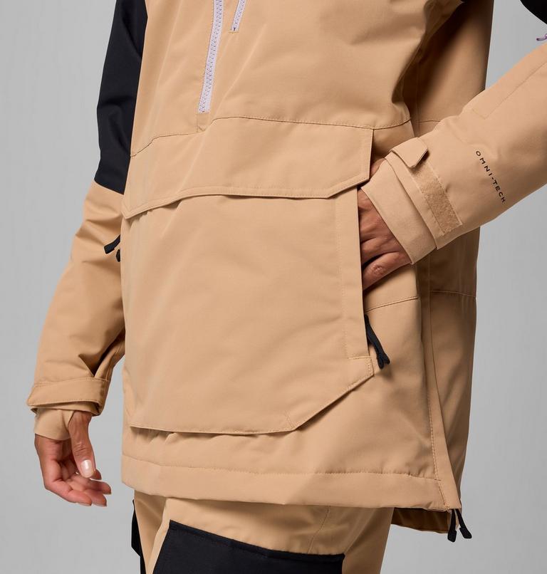 Anorak de esquí aislante e impermeable Coreshot para mujer, Color: Canoe, Black, image 10