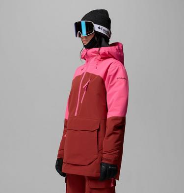 Anorak da sci imbottito e impermeabile Coreshot da donna, Color: Red Oxide, Nico, image 4