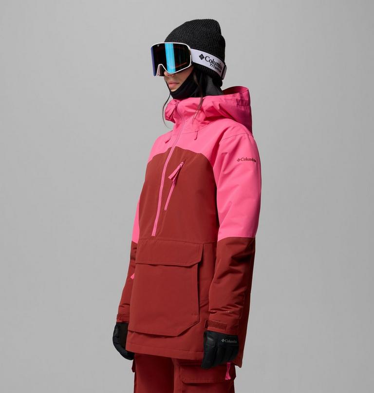 Anorak da sci imbottito e impermeabile Coreshot da donna, Color: Red Oxide, Nico, image 4