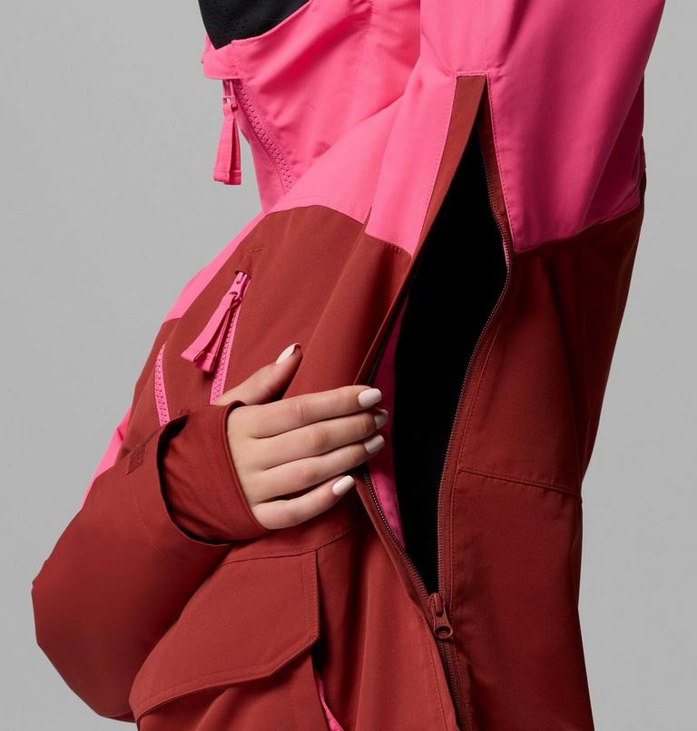 Anorak da sci imbottito e impermeabile Coreshot da donna, Color: Red Oxide, Nico, image 9