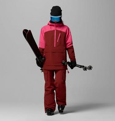 Anorak da sci imbottito e impermeabile Coreshot da donna, Color: Red Oxide, Nico, image 2