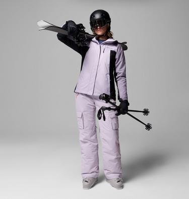 Women's Coreshot Waterproof Ski Trousers, Color: Lavender Pearl, image 2