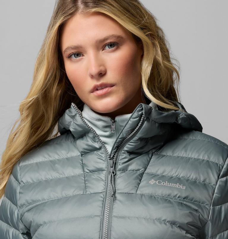 Women's Corelite Packable Down Hooded Jacket, Color: Sedona Sage, image 6