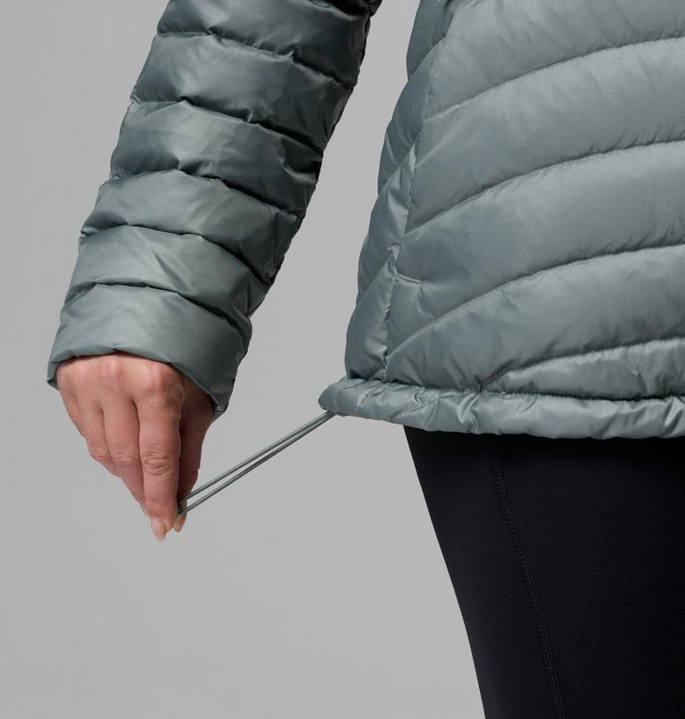 Women's Corelite Packable Down Hooded Jacket, Color: Sedona Sage, image 8