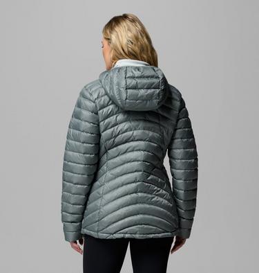 Women's Corelite Packable Down Hooded Jacket, Color: Sedona Sage, image 3