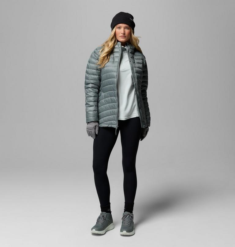 Women's Corelite Packable Down Hooded Jacket, Color: Sedona Sage, image 2