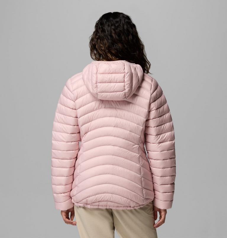 Women's Corelite Packable Down Hooded Jacket, Color: Mineral Pink, image 3