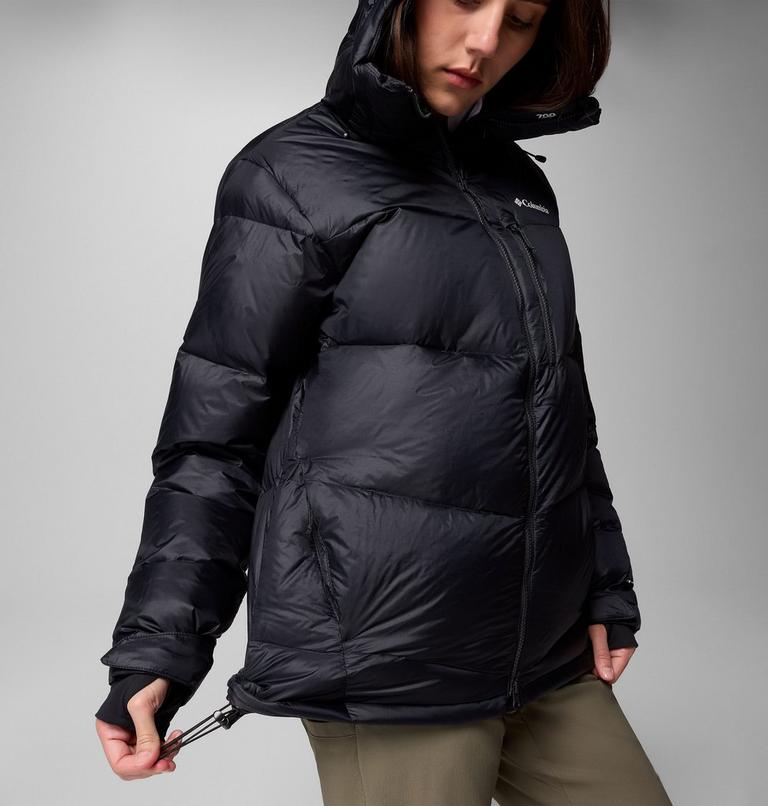 Women's Cloudview Down Hooded Jacket, Color: Black, image 8