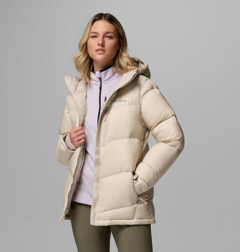 Chaqueta de plumón con capucha Cloudview para mujer, Color: Dark Stone, image 5