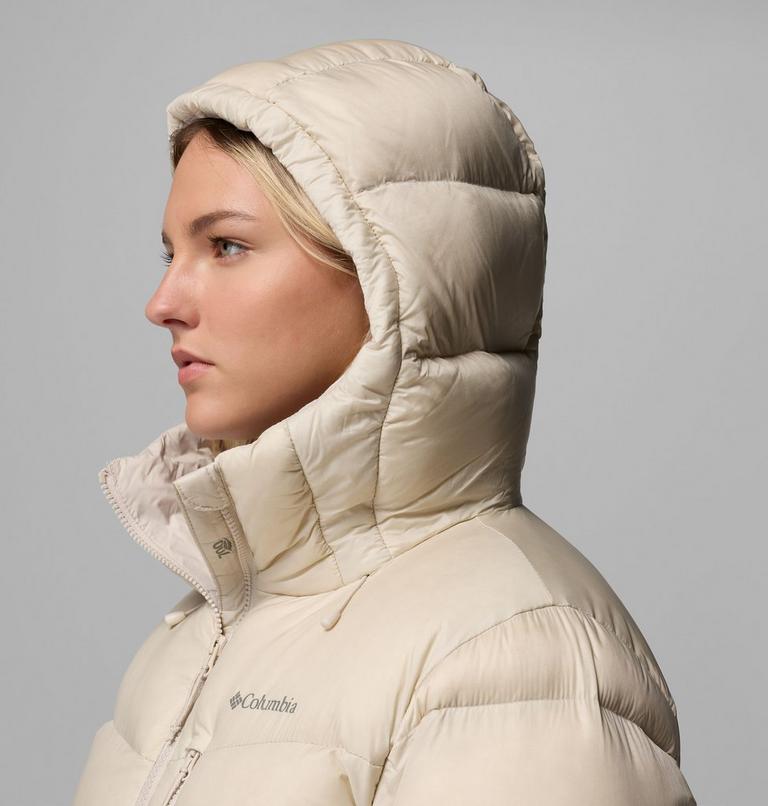 Chaqueta de plumón con capucha Cloudview para mujer, Color: Dark Stone, image 8