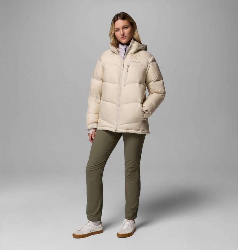 Chaqueta de plumón con capucha Cloudview para mujer, Color: Dark Stone, image 2