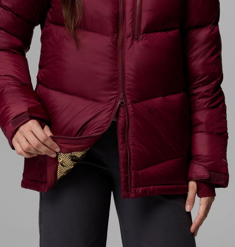 Cloudview Daunen Jacke mit Kapuze f&uuml;r Frauen, Color: Rich Wine, image 11