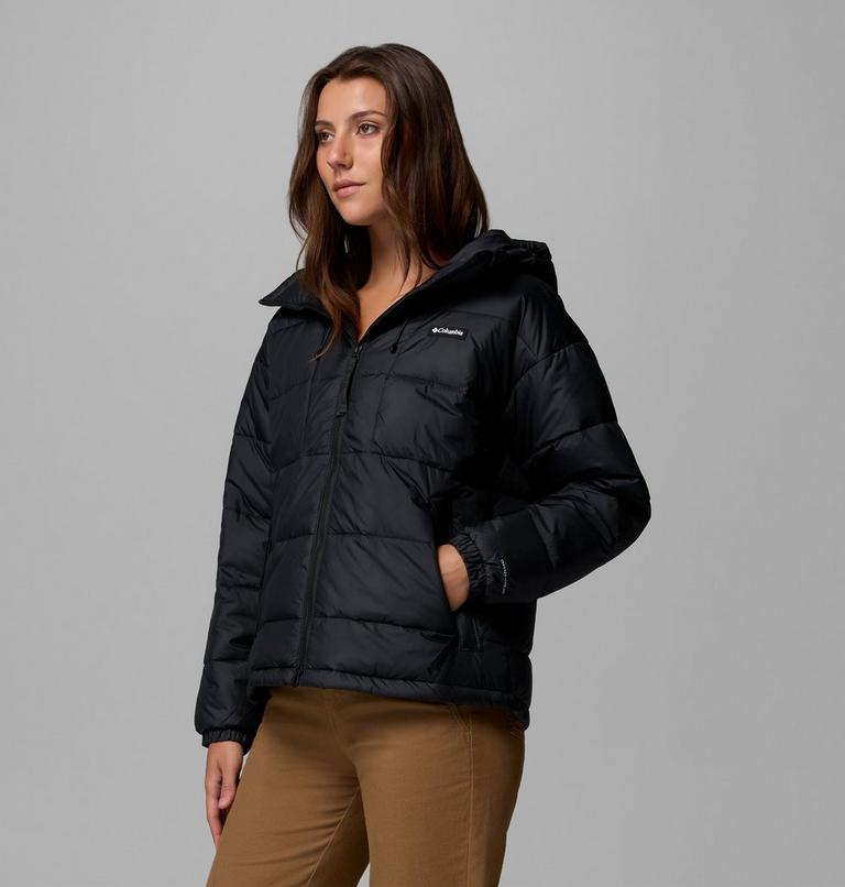 Women's Pike Lake III Hooded Puffer Jacket, Color: Black, image 4