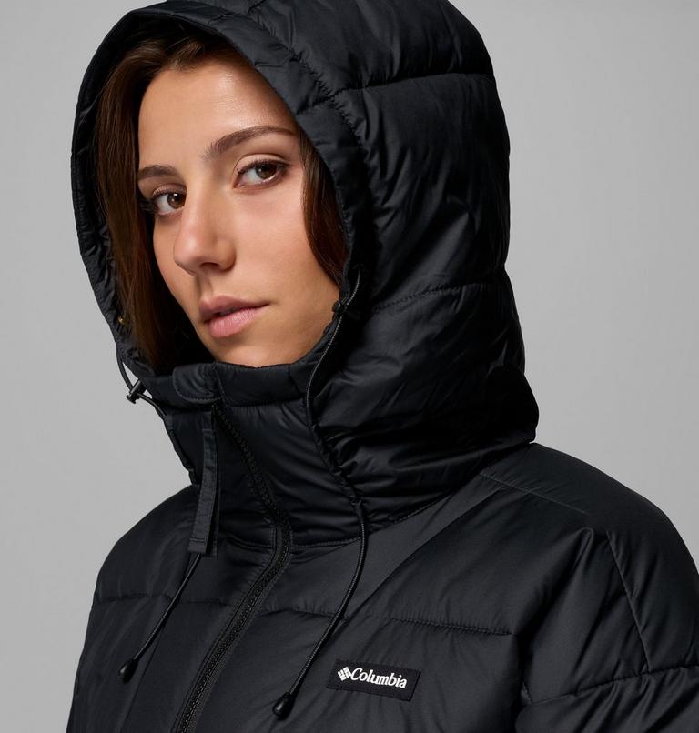 Women's Pike Lake III Hooded Puffer Jacket, Color: Black, image 7