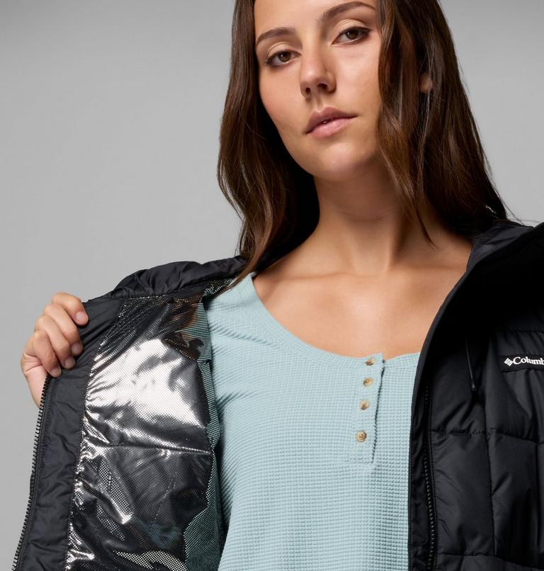 Women's Pike Lake III Hooded Puffer Jacket, Color: Black, image 9