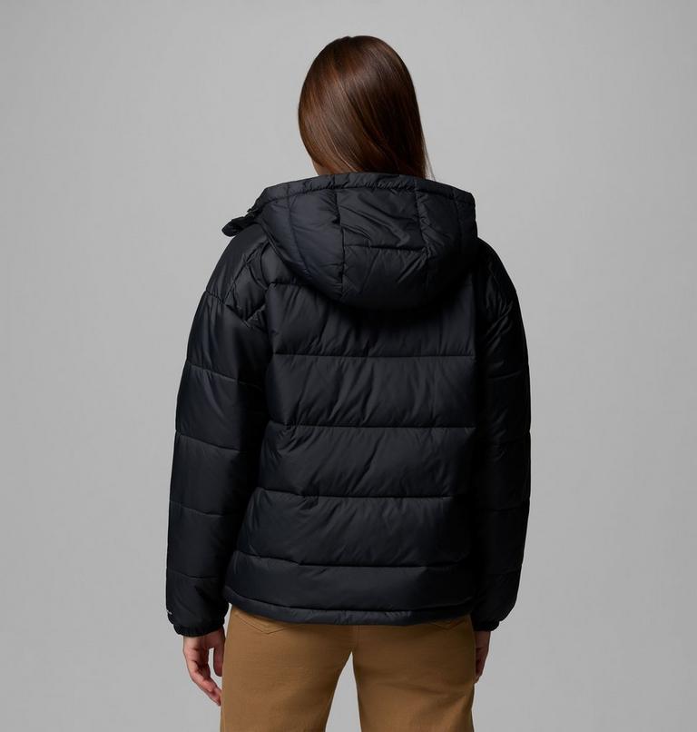 Women's Pike Lake III Hooded Puffer Jacket, Color: Black, image 3