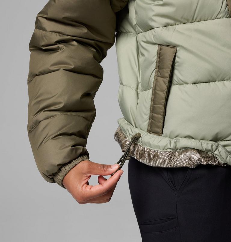 Chaqueta acolchada con capucha Pike Lake III para mujer, Color: Safari, Stone Green, image 8