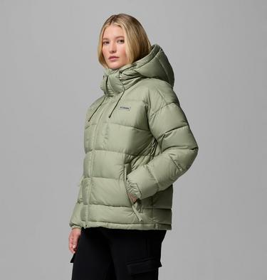 Women's Pike Lake III Hooded Puffer Jacket, Color: Safari, image 8