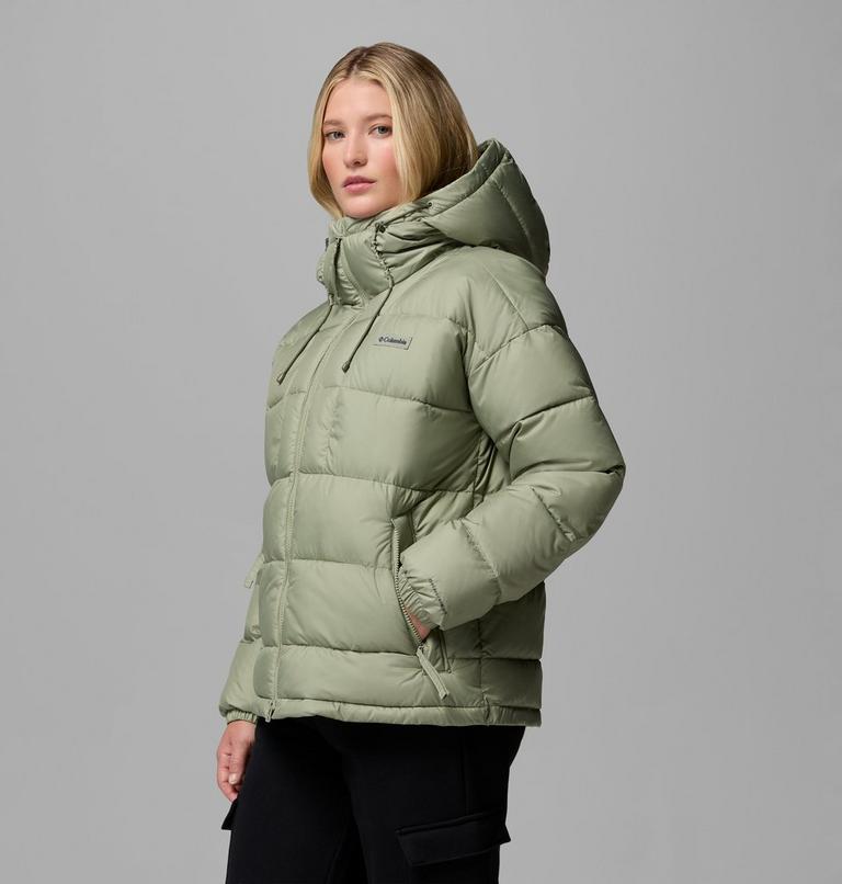 Women's Pike Lake III Hooded Puffer Jacket, Color: Safari, image 4