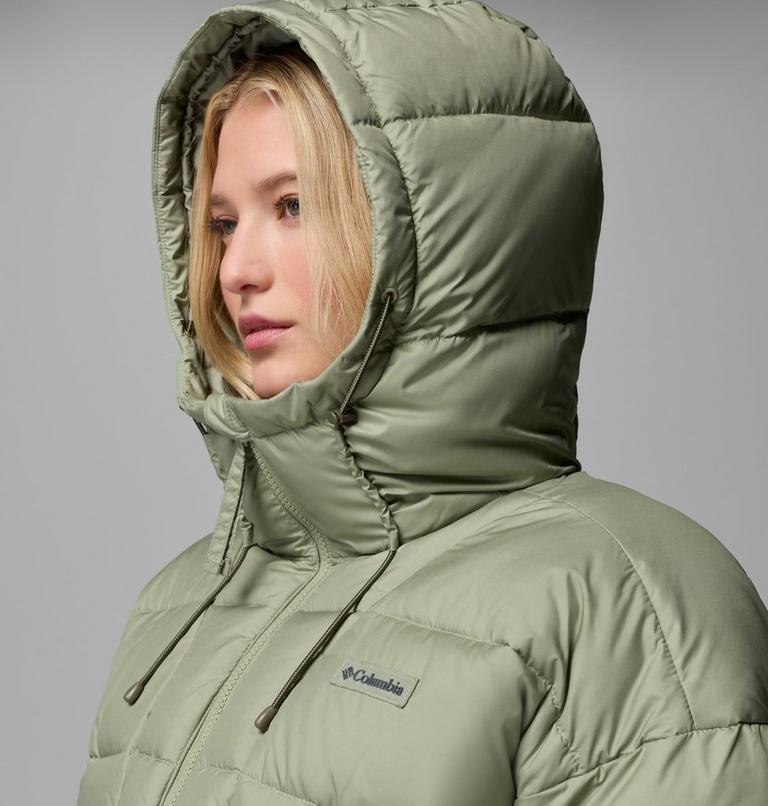 Women's Pike Lake III Hooded Puffer Jacket, Color: Safari, image 8