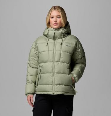 Women's Pike Lake III Hooded Puffer Jacket, Color: Safari, image 5
