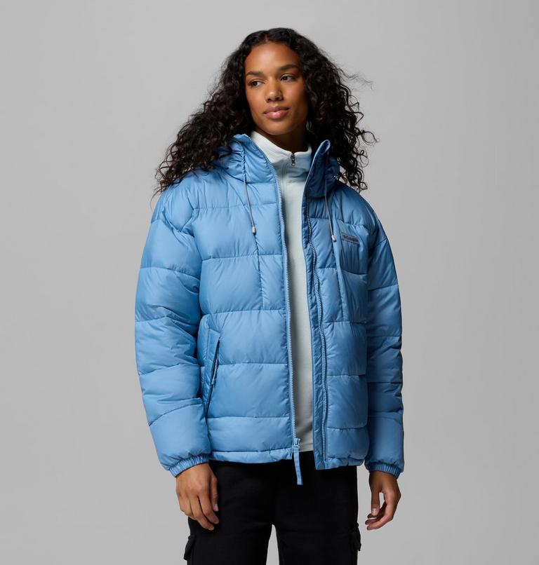 Chaqueta acolchada con capucha Pike Lake III para mujer, Color: Rainy Day, image 5