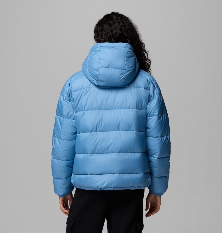 Chaqueta acolchada con capucha Pike Lake III para mujer, Color: Rainy Day, image 3