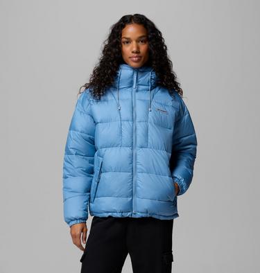 Chaqueta acolchada con capucha Pike Lake III para mujer, Color: Rainy Day, image 5