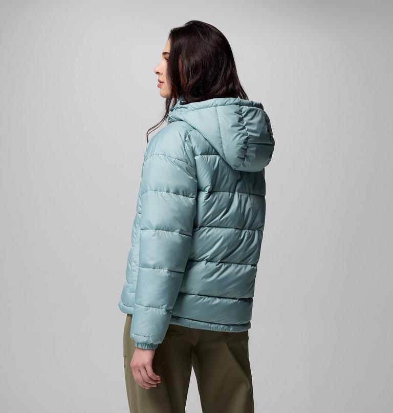 Chaqueta acolchada con capucha Pike Lake III para mujer, Color: Crushed Blue, image 3