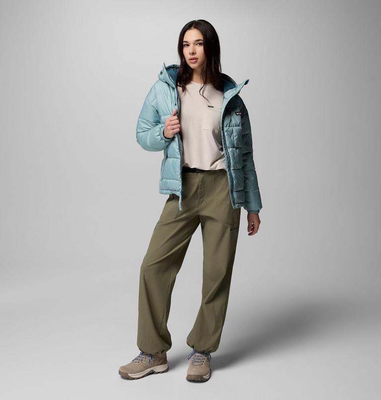 Chaqueta acolchada con capucha Pike Lake III para mujer, Color: Crushed Blue, image 2