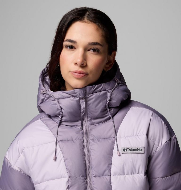 Chaqueta acolchada con capucha Pike Lake III para mujer, Color: Lavender Pearl, Shale Purple, image 7