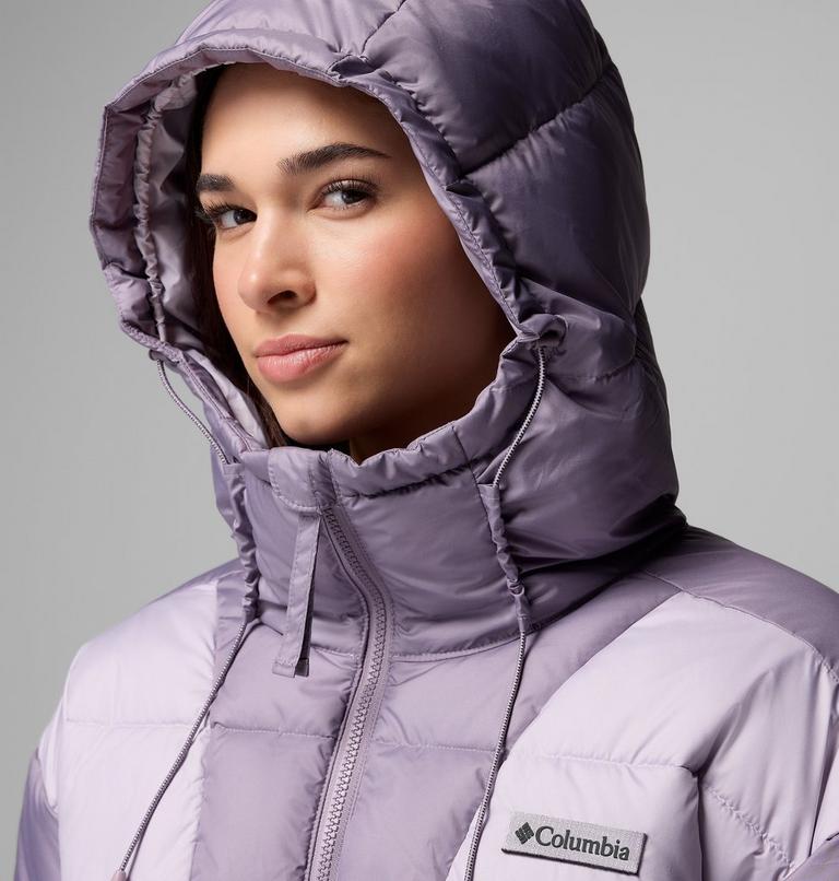 Chaqueta acolchada con capucha Pike Lake III para mujer, Color: Lavender Pearl, Shale Purple, image 8