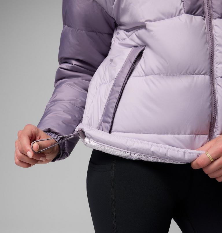 Chaqueta acolchada con capucha Pike Lake III para mujer, Color: Lavender Pearl, Shale Purple, image 9