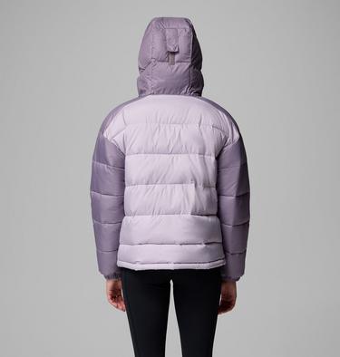 Women's Pike Lake III Hooded Puffer Jacket, Color: Lavender Pearl, Shale Purple, image 3