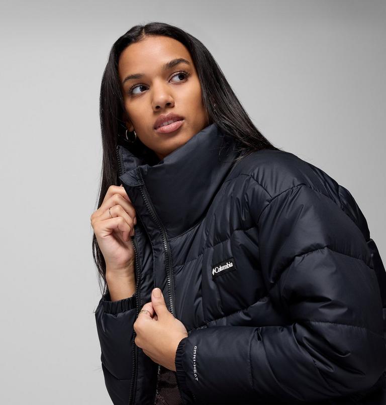 Chaqueta acolchada Pike Lake para mujer, Color: Black, image 7