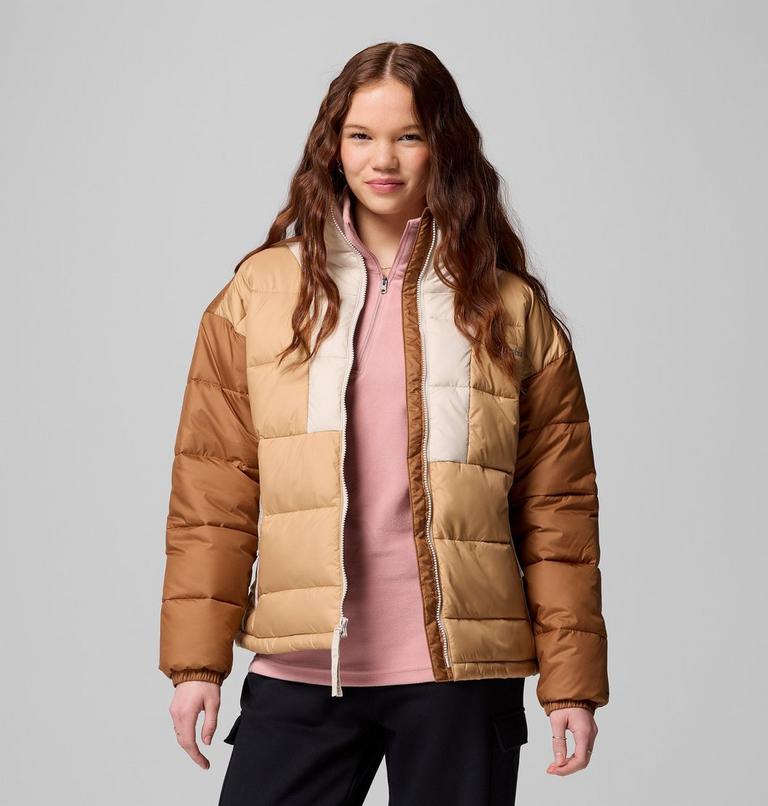 Chaqueta acolchada Pike Lake para mujer, Color: Canoe, Camel Brown, Dark Stone, image 5