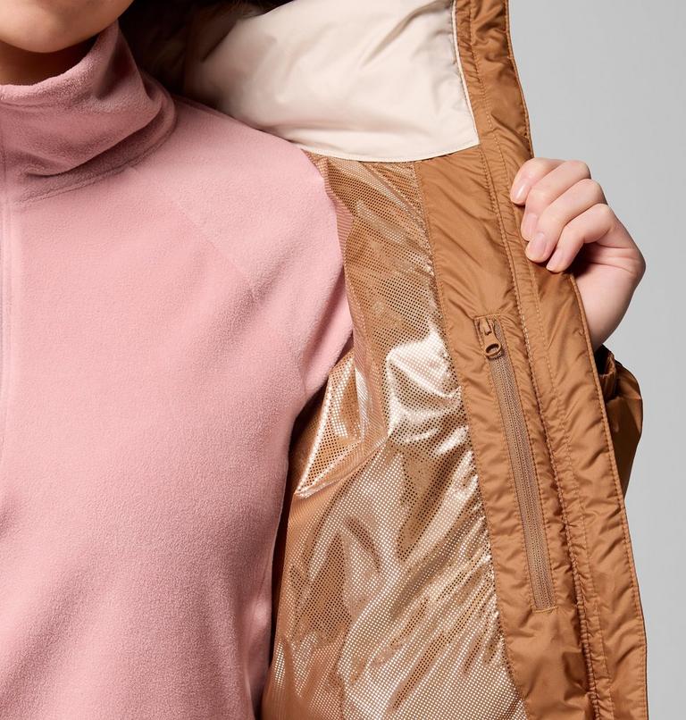Chaqueta acolchada Pike Lake para mujer, Color: Canoe, Camel Brown, Dark Stone, image 7