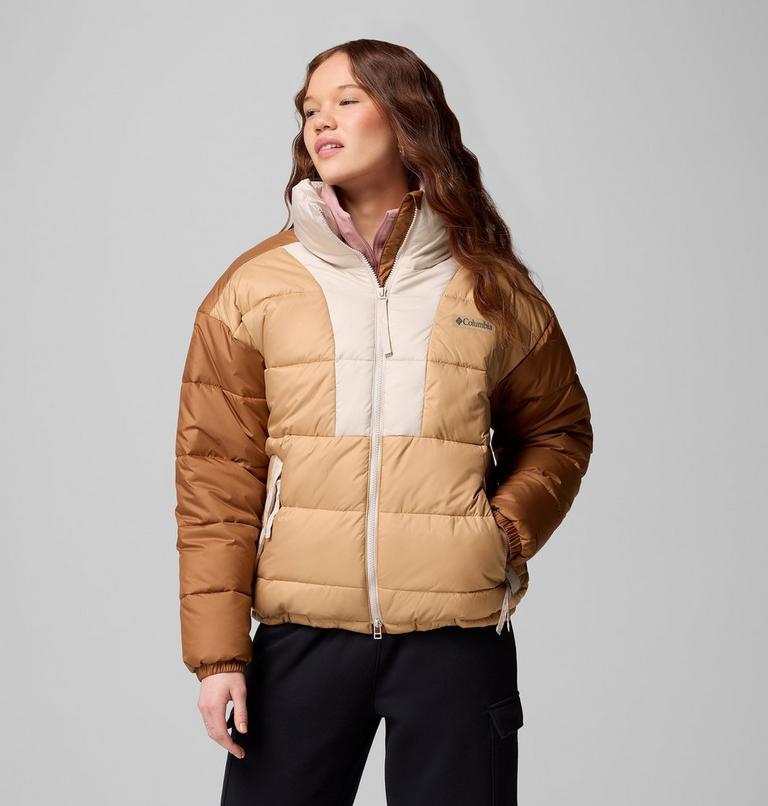 Chaqueta acolchada Pike Lake para mujer, Color: Canoe, Camel Brown, Dark Stone, image 1