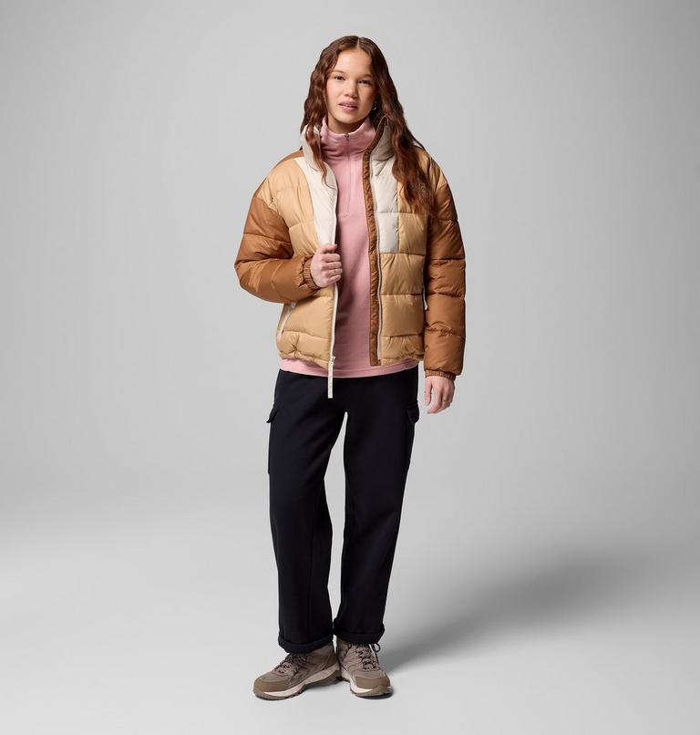 Chaqueta acolchada Pike Lake para mujer, Color: Canoe, Camel Brown, Dark Stone, image 2