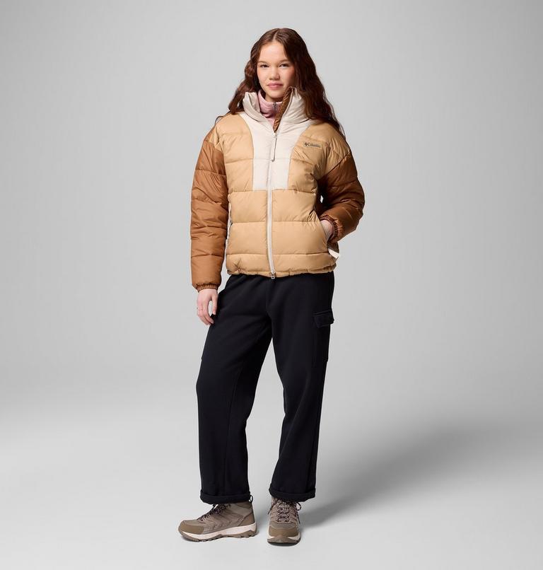 Chaqueta acolchada Pike Lake para mujer, Color: Canoe, Camel Brown, Dark Stone, image 10