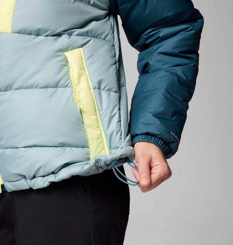 Chaqueta acolchada Pike Lake para mujer, Color: Crushed Blue, Everblue, Citron Haze, image 8