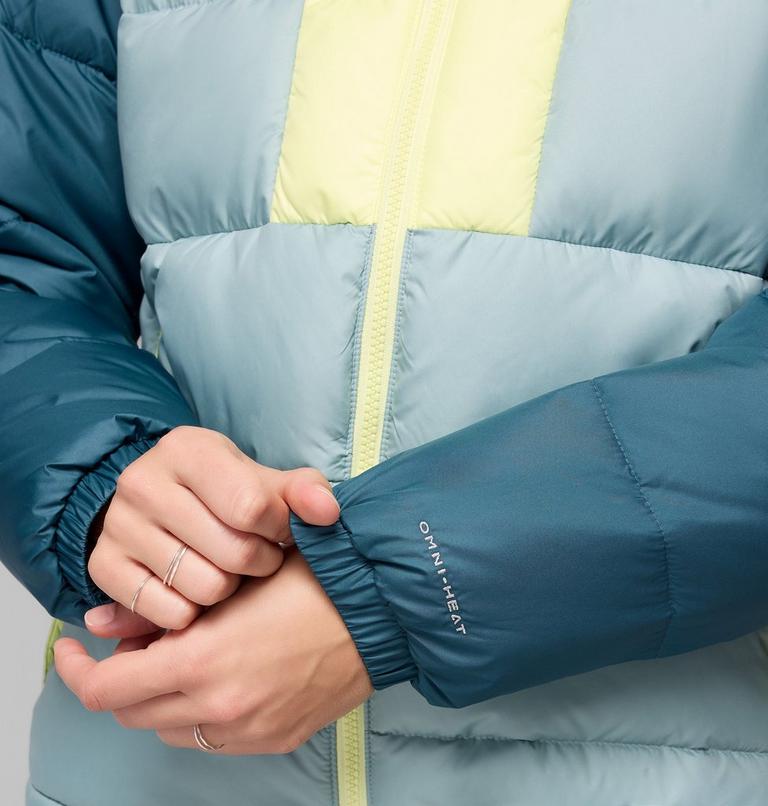 Chaqueta acolchada Pike Lake para mujer, Color: Crushed Blue, Everblue, Citron Haze, image 9