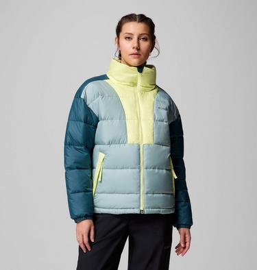 Chaqueta acolchada Pike Lake para mujer, Color: Crushed Blue, Everblue, Citron Haze, image 9