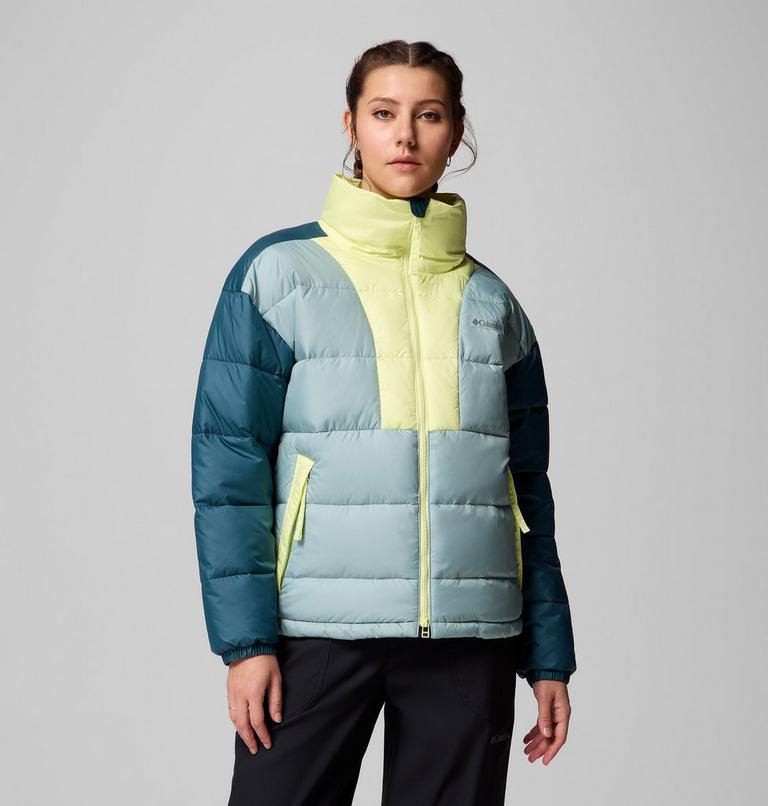 Chaqueta acolchada Pike Lake para mujer, Color: Crushed Blue, Everblue, Citron Haze, image 1