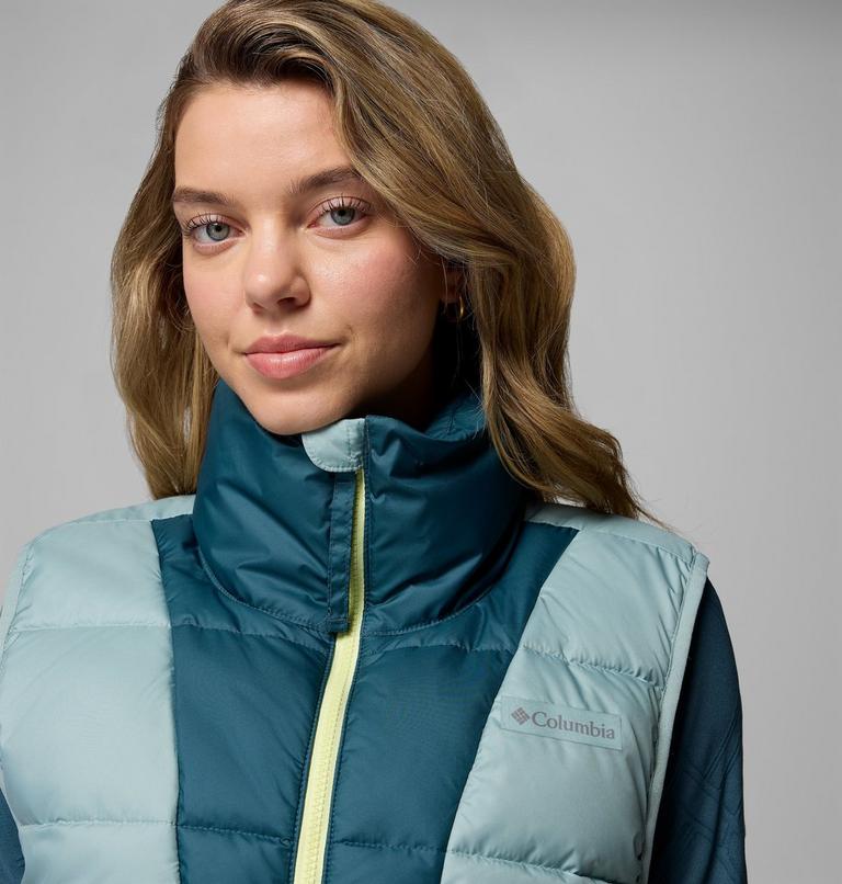 Women's Pike Lake III Insulated Puffer Gilet, Color: Crushed Blue, Everblue, image 5