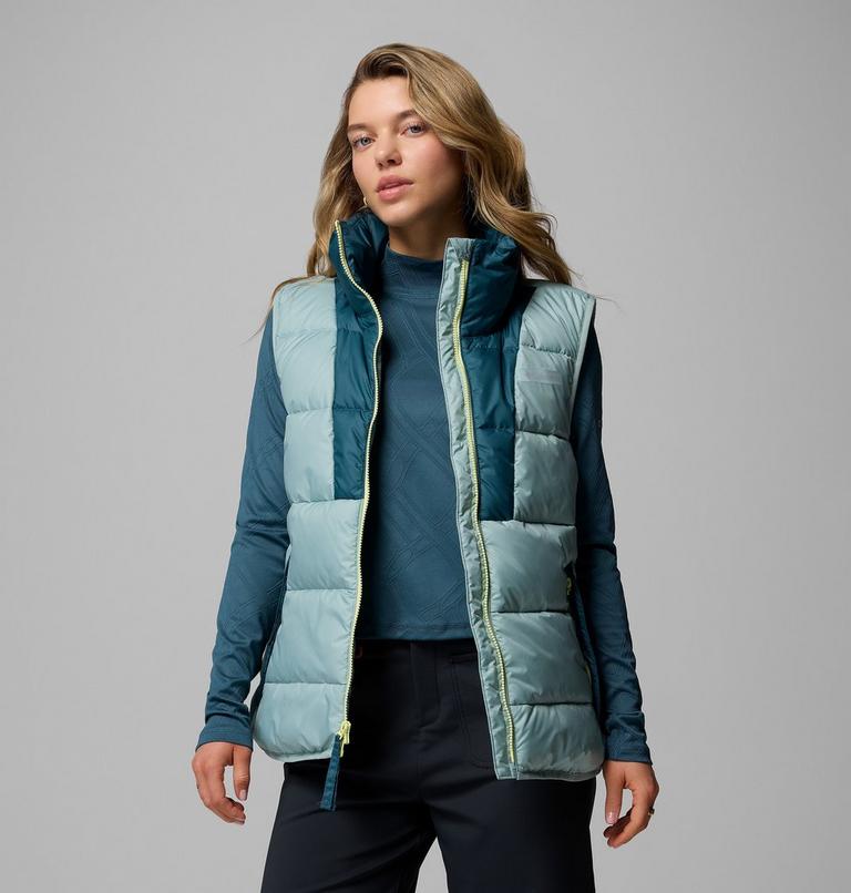 Women's Pike Lake III Insulated Puffer Gilet, Color: Crushed Blue, Everblue, image 8